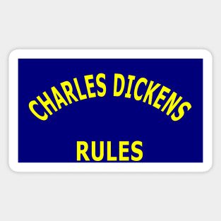 Charles Dickens Rules Sticker